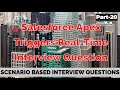 Salesforce apex triggers realtime interview question   tcs interview questions