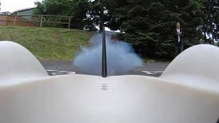 Test 2/second run:  Andromeda 7 prototype/Blue Thunder charge/rear view