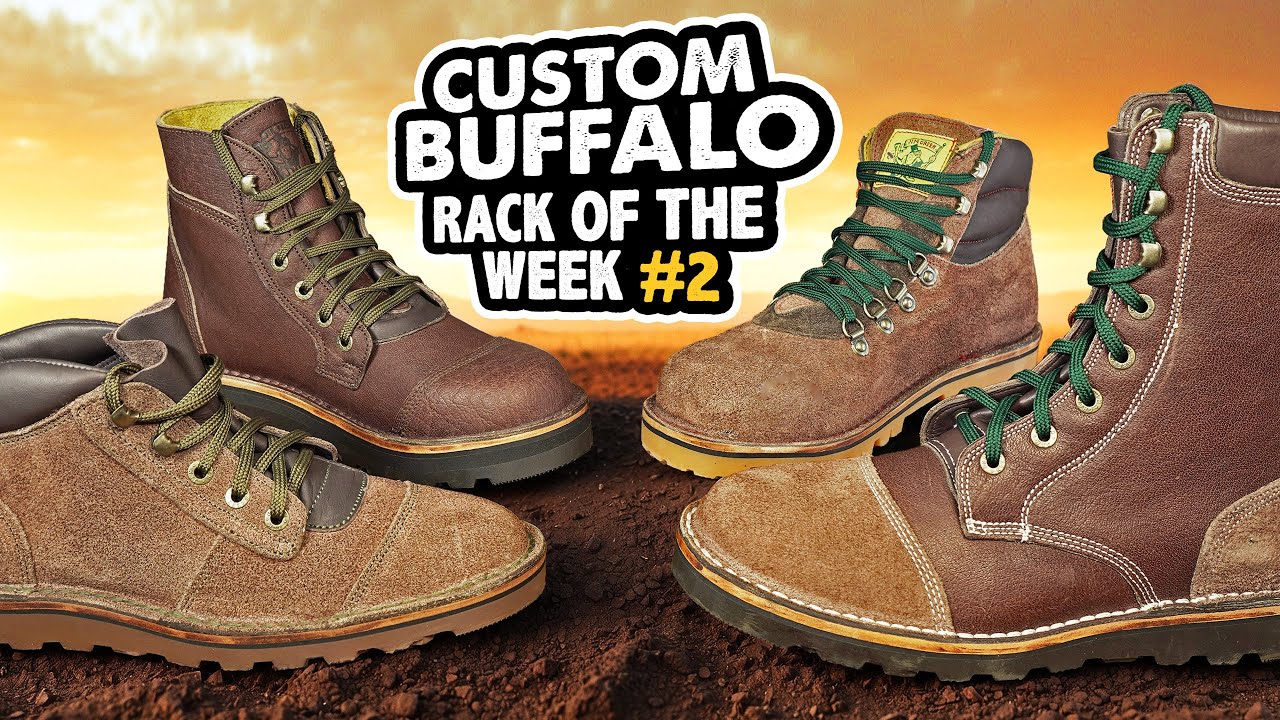AFRICAN BUFFALO! Custom Boot Rack Of the Week #14 // Jim Green