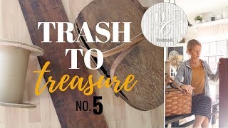 Trash to Treasure Video 5 - Home Decor Makeovers - Thrift Store Upcycle