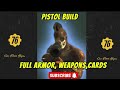 Ghoul Pistol Build! Stronger Than Ever!  #Fallout76 #BWBONTOP