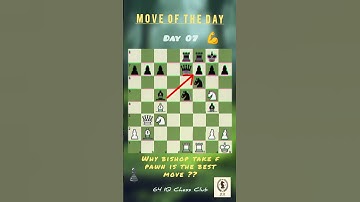 Move of the Day 7| Only Masters Play This Move! #Chess #ChessStrategy#chesscom