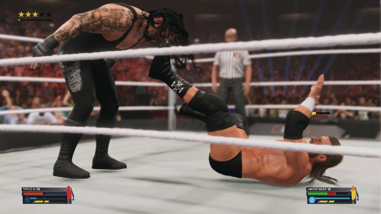 WWE 2K23 Undertaker vs Triple H YouTube