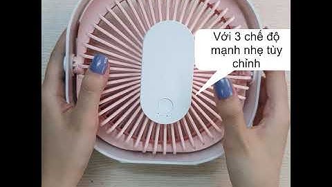 Quạt mini xoay 360 độ