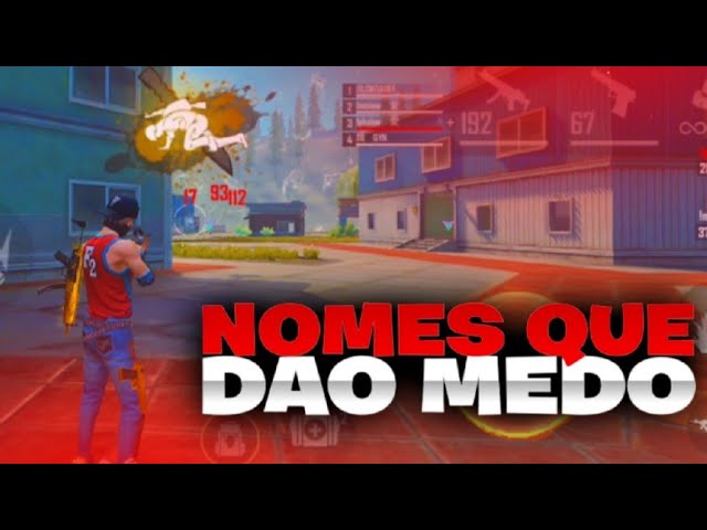 nomes para colocar no free fire que dão medo