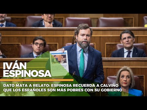 Dato mata a relato: Espinosa recuerda a Calviño que los españoles son más pobres con su Gobierno