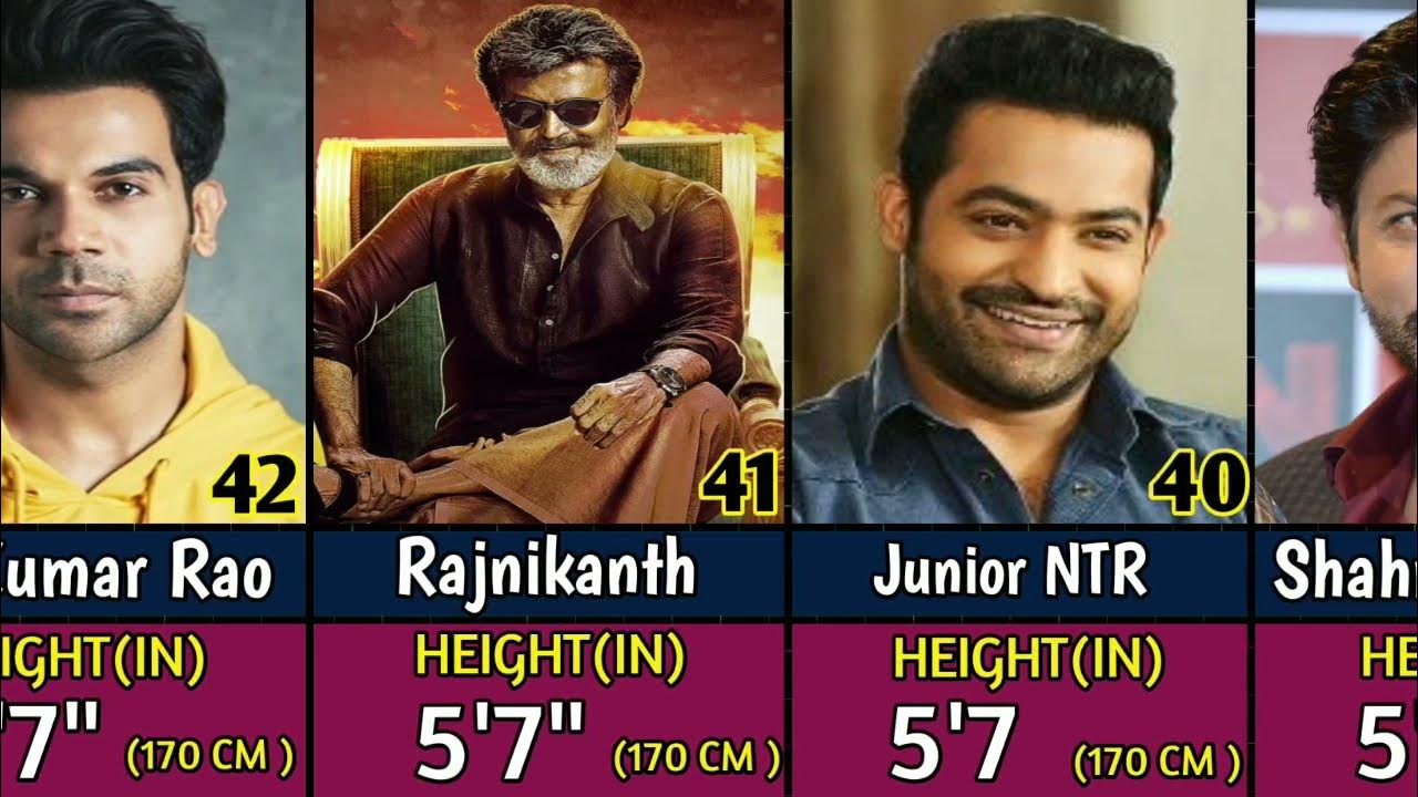 HEIGHT Of Famous Bollywood Actors 2024 Height of Famous indian actors
