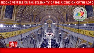 Second Vespers on the Solemnity of the Ascension of the Lord, May 9, 2024