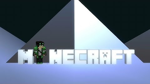 Stupid Minecraft Pixar Intro Test Animation - Prisma3D
