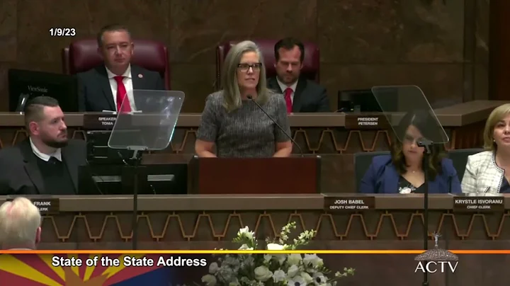 Governor Katie Hobbs – 2023 State of the State Address