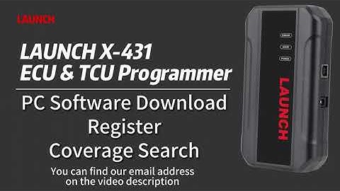 How to upgrade LAUNCH X431 ECU & TCU Programmer