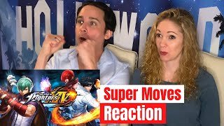 King of Fighters 14 All Super Moves Reaction