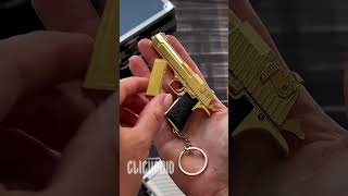 Desert Eagle Keychain - Golden Edition 4 #miniature  #diy #toys  #csgo  #military #shorts
