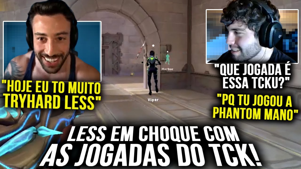 LESS CONHECEU O MAIOR TROLL DA RANKEADA BRASILEIRA! TCK MOSTROU COMO ELE JOGA TRYHARD!