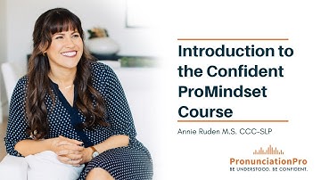 Introduction to the Confident ProMindset Course