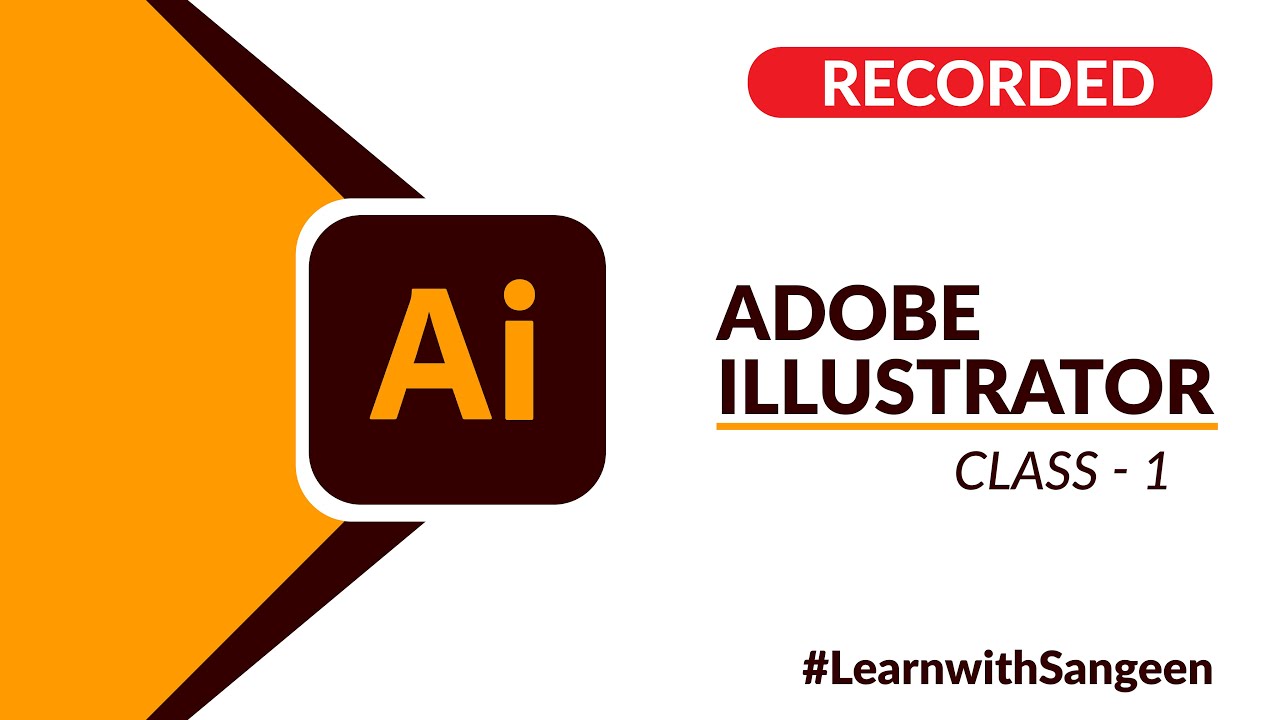 Adobe Illustrator CC 2021 Beginner Class 1 in Pashto - YouTube
