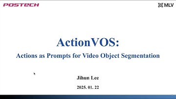 Actions as Prompts for Video Object Segmentation (ECCV 2024)