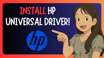 How To MANUALLY INSTALL HP Universal Printer Driver In Windows 11