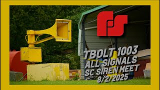 Daniel's Thunderbolt 1003 All Signals - SC Siren Meet 2025
