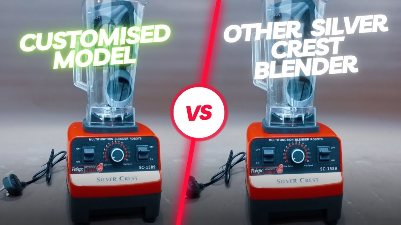 The Strongest Silver Crest Blender in 2023//customised model. YouTube
