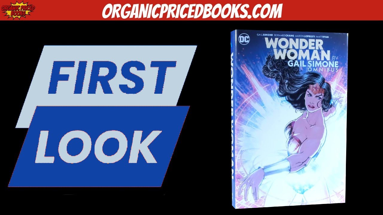 WONDER WOMAN by Gail Simone Omnibus REPRINT First Look - YouTube