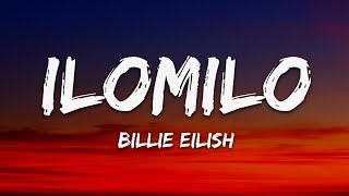 Video thumbnail of "Billie Eilish - ilomilo (Lyrics)"