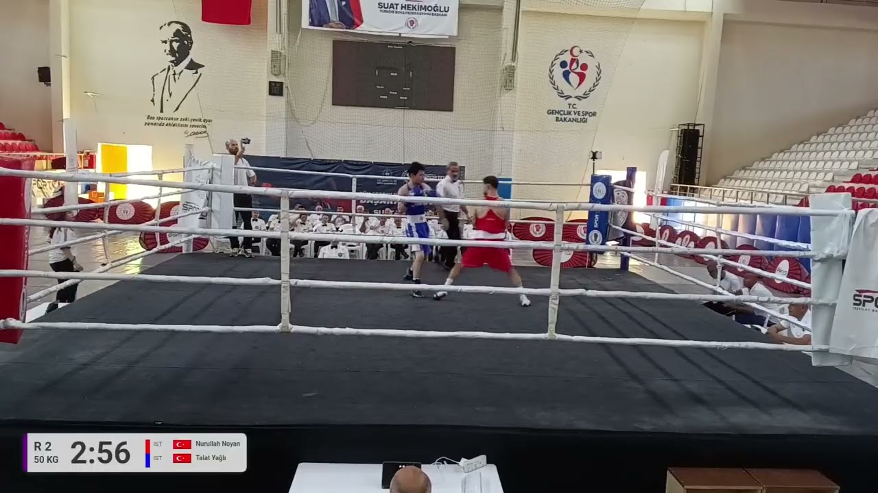 Nurullah Noyan - Talat Yağlı TÜRKİYE BOKS FEDERASYONU U23 ERKEKLER TÜRKİYE BOKS ŞAMPİYONASI 2025