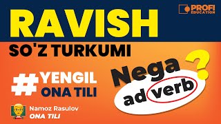 YENGIL ONA TILI. RAVISH SO`Z TURKUMI.