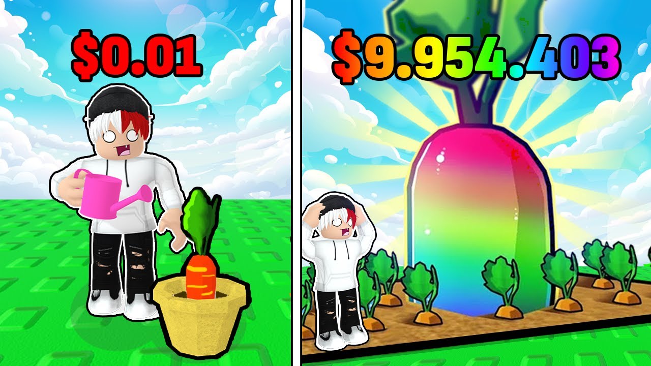 EU FIQUEI RICO no GROW A GARDEN!