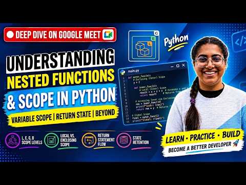 Nested Functions & Scope in Python | LEGB Rule