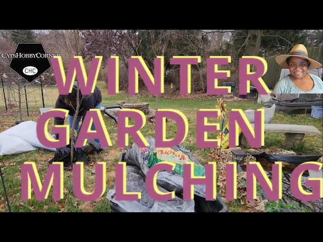 Winter Garden Mulching