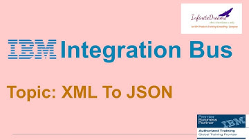 IBM Integration Bus Tutorials-XML To JSON Transform- Best Online Training @www.infinitedreams.org