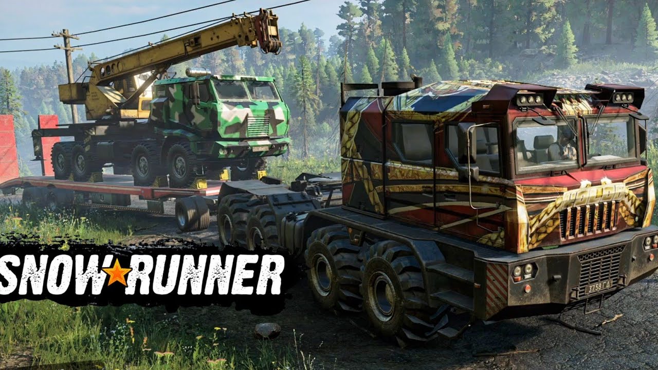 sunken ship over size Cargo dilivery | snowrunner | PS5 | 4K