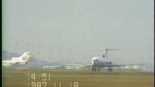 CAAC B-737&amp;Trident Takeoff