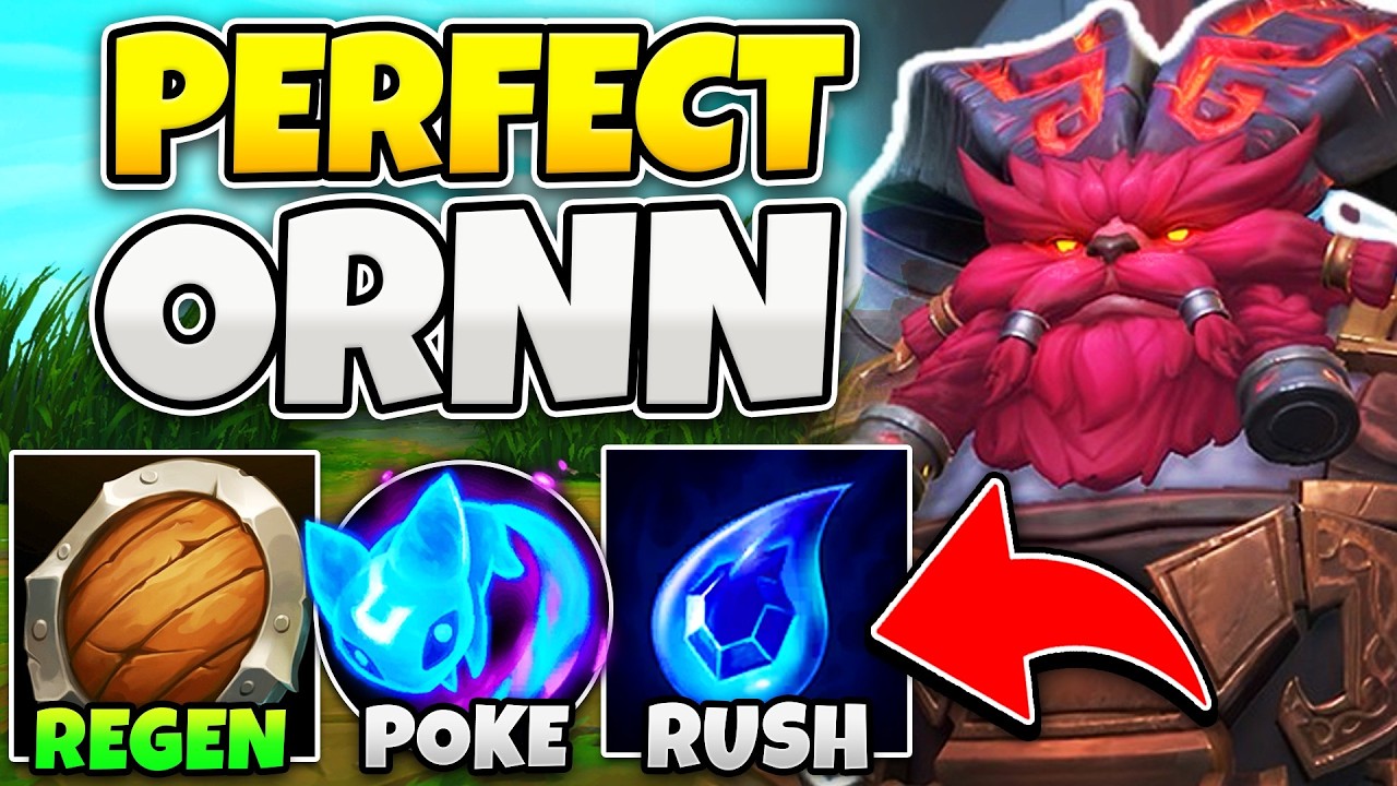 How to Solo Clap the enemy with Ornn top lane (THIS IS SO BUSTED)