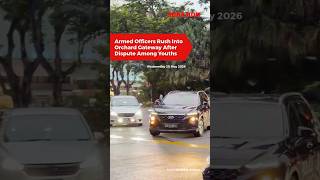 Armed Officers Rush Into Orchard Gateway After Dispute Among Youths