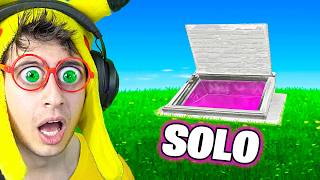 SÓLO BUNKER SECRETO 👽🔥! (bajo tierra 😈) - Fortnite