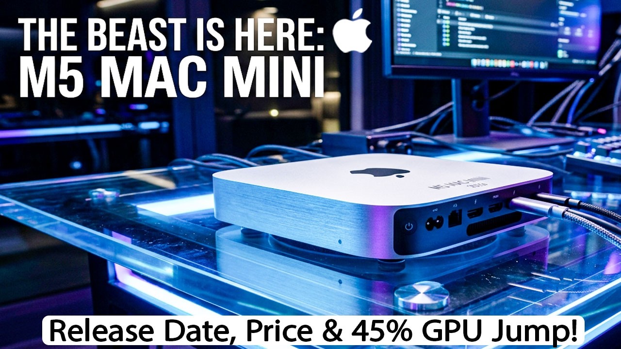 Apple Mac Mini M5 (2026): Release Date, Price & 45% GPU Jump! - YouTube