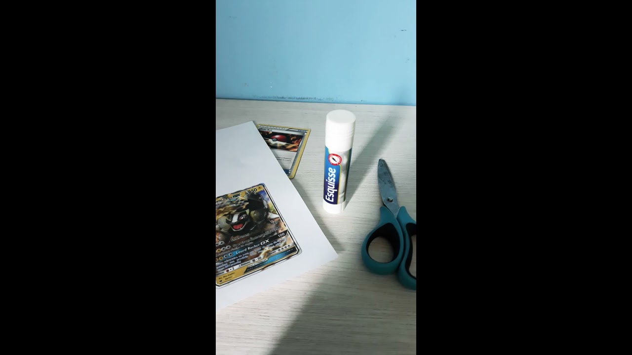 Mathis - Comment faire une fausse carte pokémon. - YouTube