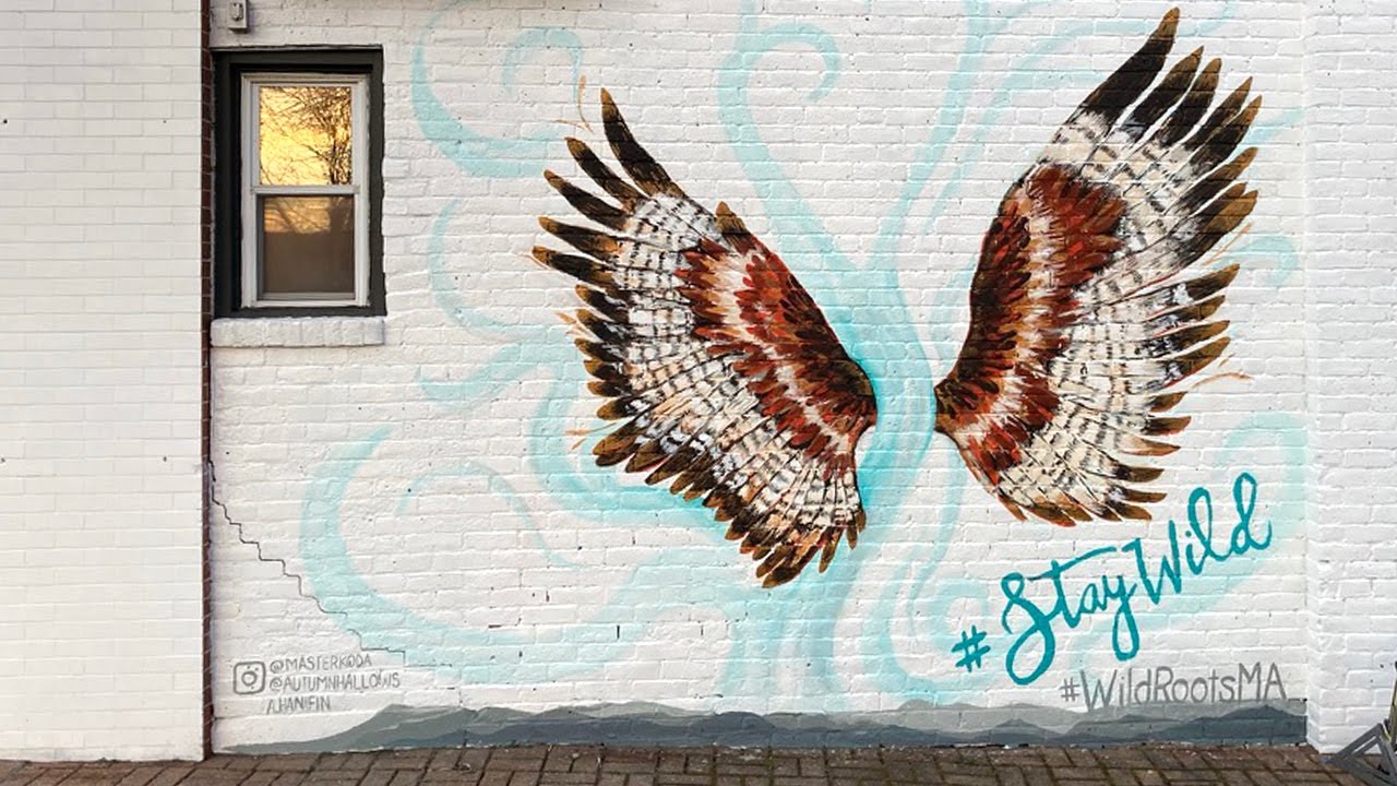 Timelapse Wild Roots Mural YouTube