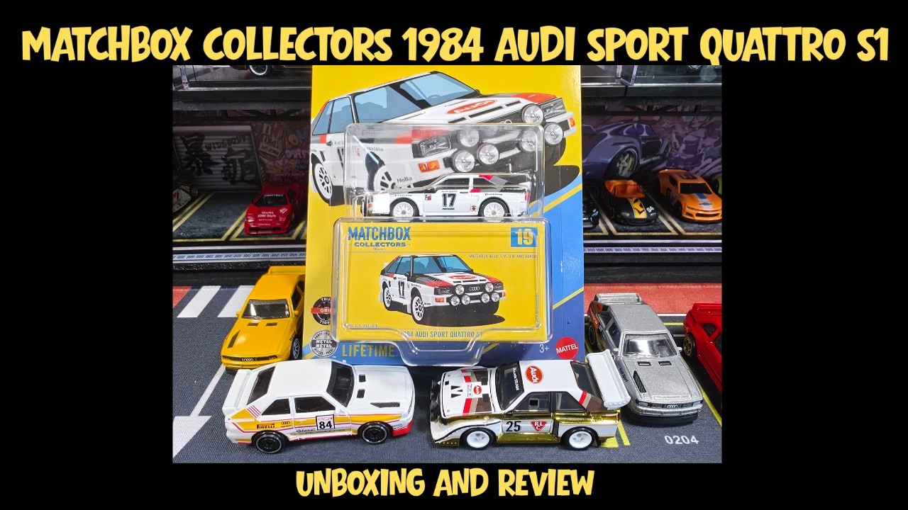 Matchbox Collectors 1984 Audi Sport Quattro S1 Unboxing & Review
