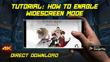 HOW TO PLAY ON WIDESCREEN MODE (VERTICAL) - TOWER OF GOD: NEW WORLD