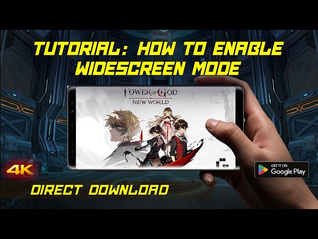 How to play Tower of God: NEW WORLD in Landscape mode on