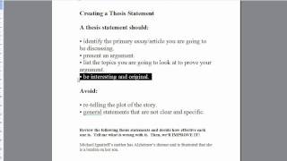 Introduction to Thesis Statements.avi