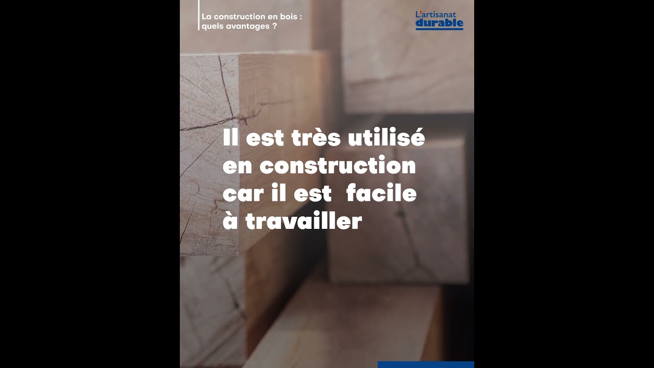 Les avantages de travailler le bois –