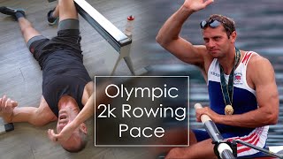 Just how fast was Steve Redgrave rowing?