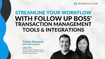 Transaction Management Tools and Integrations, part 1 | Bosses in Action