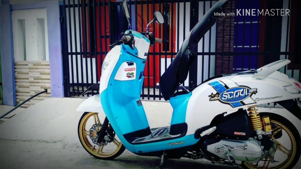 Modifikasi Simpel Honda Scoopy New R12 YouTube