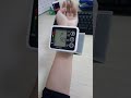 Wrist bp monitor testing video - 2017.11.08