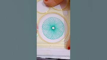beautiful spirograph #shortsvideo #viralvideo #satisfying #spirograph2024 #spirographasmr